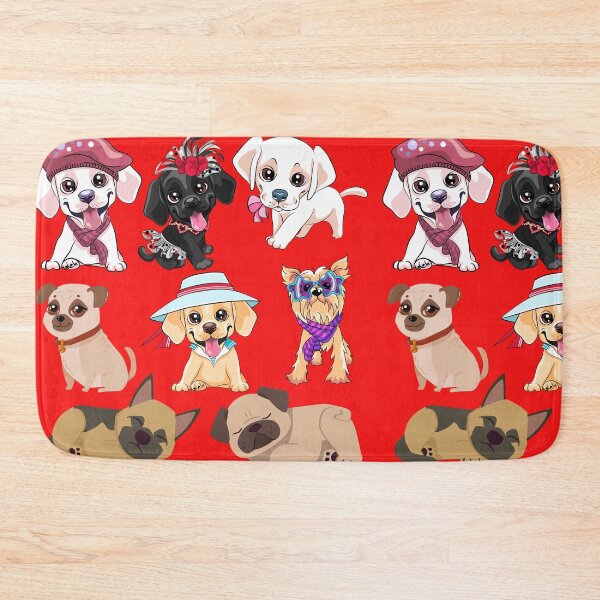 Item preview, Puppers Party: Paw-some Celebration Pattern Art designed and sold by Zakrytos ★★★★★.