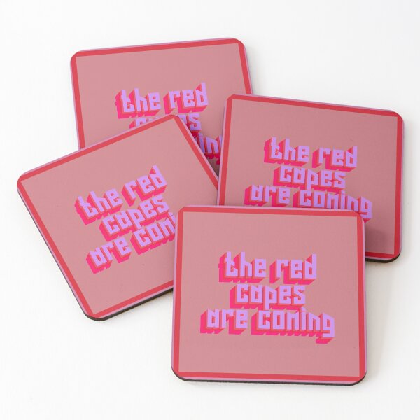 Item preview, THE RED CAPES ARE COMING designed and sold by The Turbulent Architect.