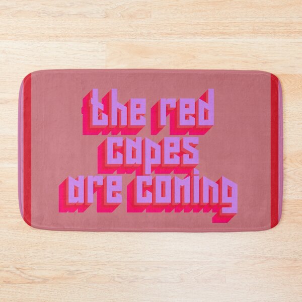 Item preview, THE RED CAPES ARE COMING designed and sold by The Turbulent Architect.