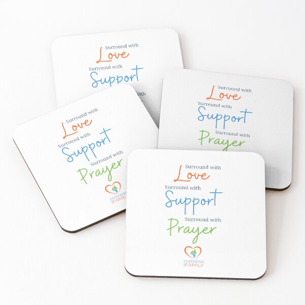 Item preview, Surround with: Love Support Prayer designed and sold by Fostering the Family Supporters.