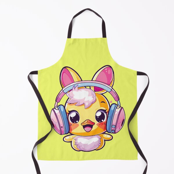 Item preview, Happy Colorful Daffy with Headphones_yellow designed and sold by Anicue.