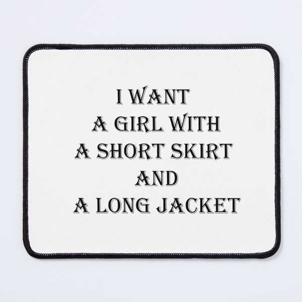 Item preview, Girl With A Short Skirt Long Jacket designed and sold by SOTNINC.