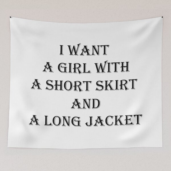 Item preview, Girl With A Short Skirt Long Jacket designed and sold by SOTNINC.