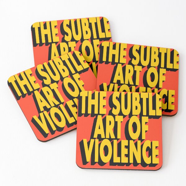 Item preview, THE SUBTLE ART OF VIOLENCE designed and sold by The Turbulent Architect.