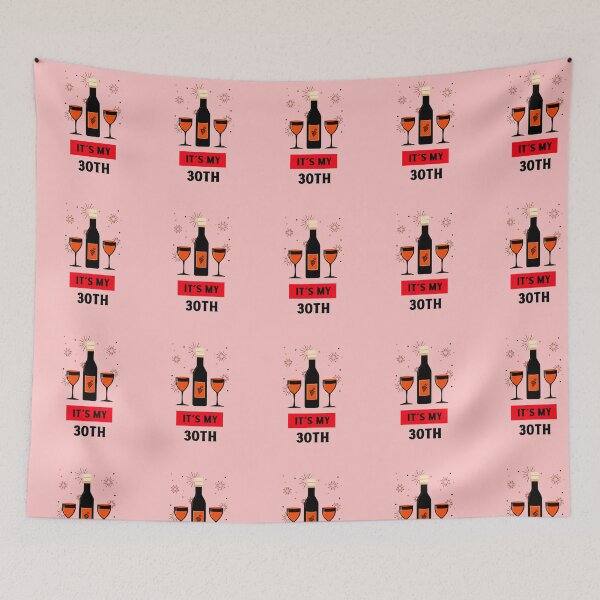 Item preview, Cheers to 30 – Fun & Festive 30th Birthday Design designed and sold by Grin22.