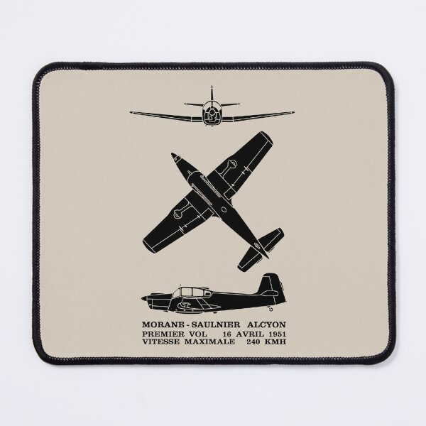 Item preview, Morane-Saulnier Alcyon French Plane Silhouettes Infographic designed and sold by MilitaryMart.