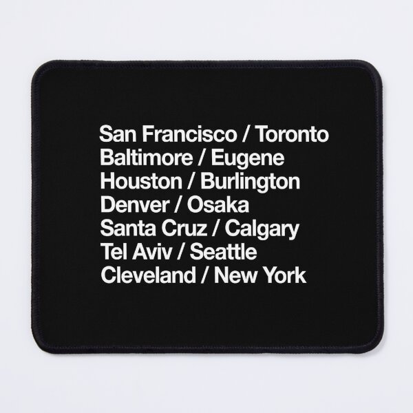 Item preview, 2014 grunge cities print (black) designed and sold by gnomeapocalypse.