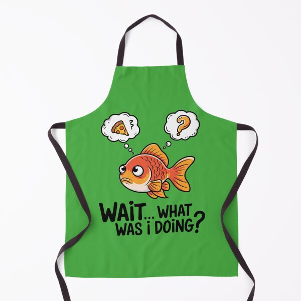 Item preview, Funny Goldfish Memory Loss - Wait… What Was I Doing? designed and sold by Aredbox.