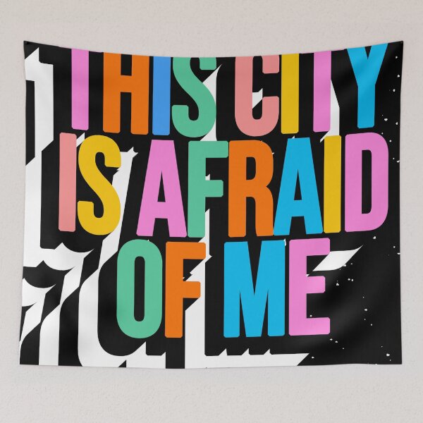 Item preview, THIS CITY IS AFRAID OF ME designed and sold by The Turbulent Architect.