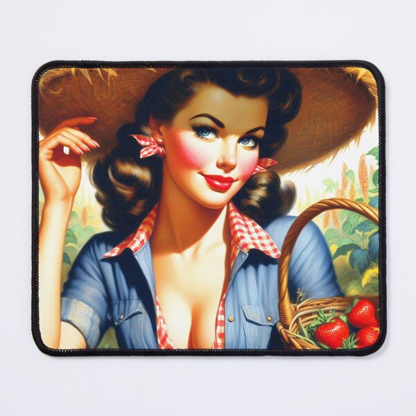 Item preview, Country Farmer Girl designed and sold by PulpVintage.