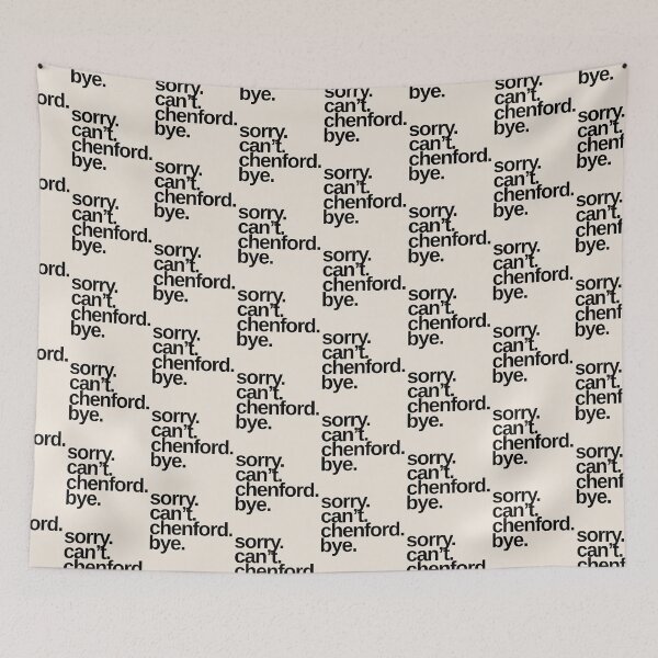 Item preview, Sorry Can't Chenford Bye - Rookie (Design 3)  designed and sold by aussieforgood.