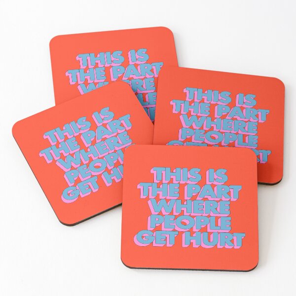 Item preview, THIS IS THE PART WHERE PEOPLE GET HURT designed and sold by The Turbulent Architect.