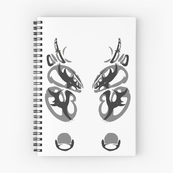 Item preview, Deer spirit hidden in the hoof line work v2 ink blot designed and sold by Allhandsgraphics.