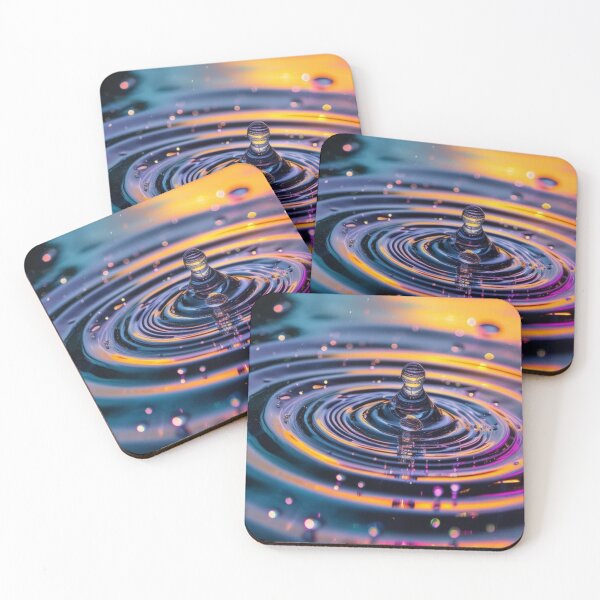 Item preview, Cymatic Ripples: The Sound of Water – Canvas Paintings designed and sold by eXtraHumans.