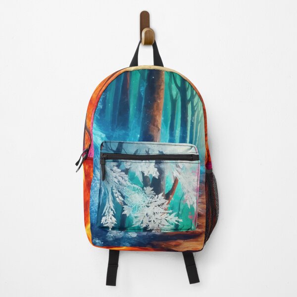 Item preview, The Eternal Balance: Fire & Ice Forest  designed and sold by AbstractAnom.