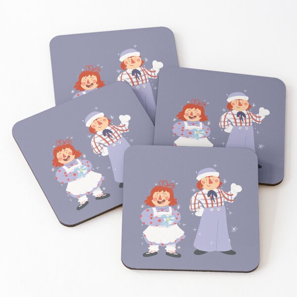 Item preview, Raggedy Ann & Andy  designed and sold by Peyton Munson Art.