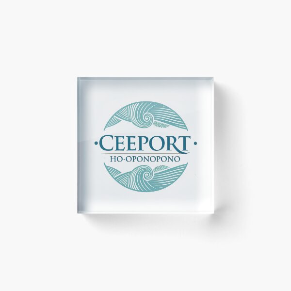 Item preview, CEEPORT Ho'oponopono pacific turquoise  designed and sold by Amazonita Editorial.