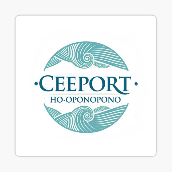 Aperçu de l'œuvre CEEPORT Ho'oponopono Pacific Turquoise  créée et vendue par Amazonita Editorial.