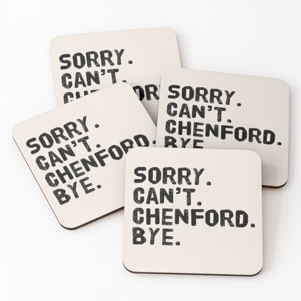 Item preview, Sorry Can't Chenford Bye - Rookie (Design 7)  designed and sold by aussieforgood.