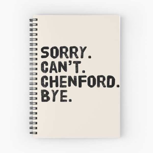 Item preview, Sorry Can't Chenford Bye - Rookie (Design 7)  designed and sold by aussieforgood.