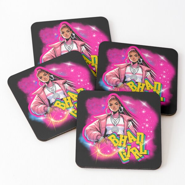 Item preview, Bhaddie Bad Girl Pink Galaxy Drip Art Retro 90s Design designed and sold by Zuriel Hargrove.