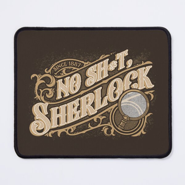 Item preview, Book Detective Quote - Vintage Victorian Lettering designed and sold by Studio Mootant.