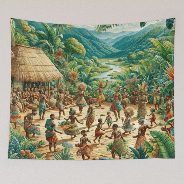 Item preview, AFRICAN TRIBE designed and sold by origingallery.