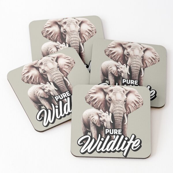 Item preview, Let's get wild - Funky wildlife - Easy wildlife - Pure wildlife - It's wildlife time - Wildlife values - Inspired by wildlife designed and sold by JansenGS.