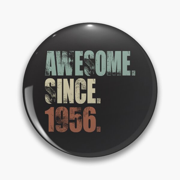 Item preview, Awesome Since 1956 Birthday Retro designed and sold by cidolopez.