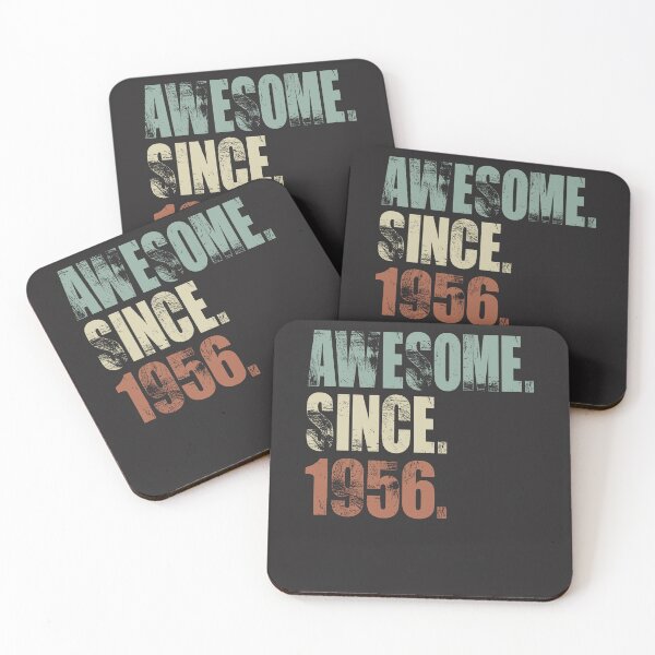 Item preview, Awesome Since 1956 Birthday Retro designed and sold by cidolopez.