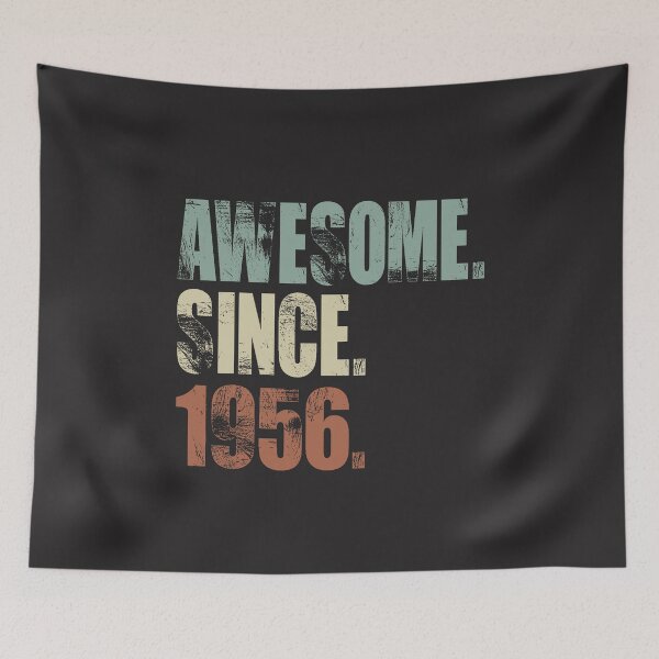 Item preview, Awesome Since 1956 Birthday Retro designed and sold by cidolopez.