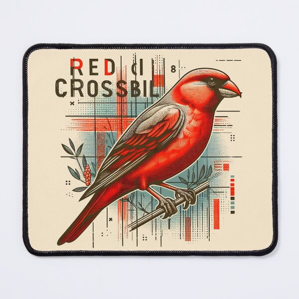 Item preview, Red Crossbill designed and sold by theAVIARY7.