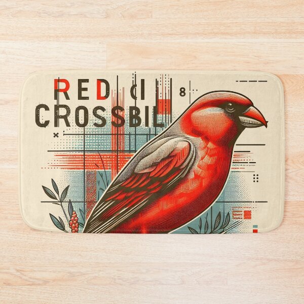 Item preview, Red Crossbill designed and sold by theAVIARY7.