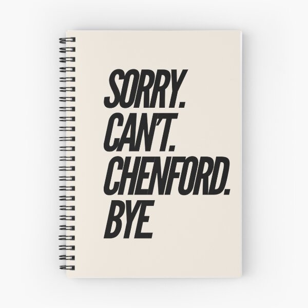 Item preview, Sorry Can't Chenford Bye - Rookie (Design 8)  designed and sold by aussieforgood.