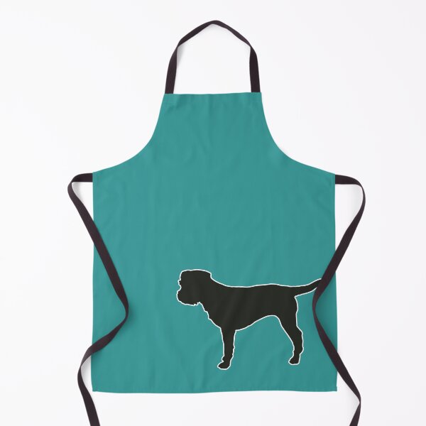Item preview, Border Terrier Dog Silhouette - Black and White Outline designed and sold by MoePark.