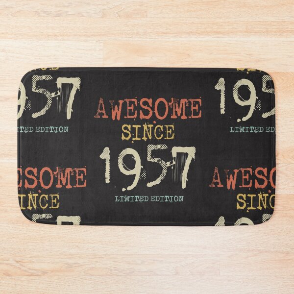 Item preview, Awesome Since 1957 Birthday Retro designed and sold by cidolopez.
