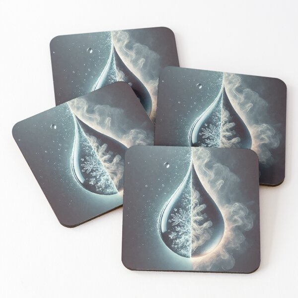 Item preview, Equilibrium: The Duality of Water designed and sold by AbstractAnom.