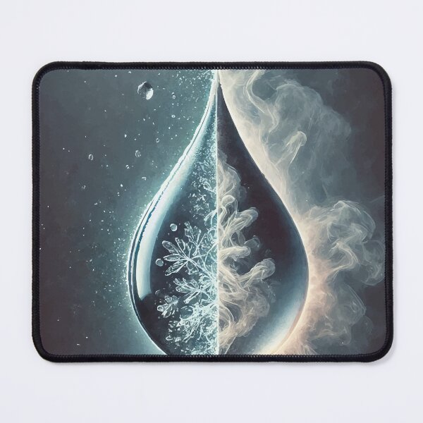 Item preview, Equilibrium: The Duality of Water designed and sold by AbstractAnom.