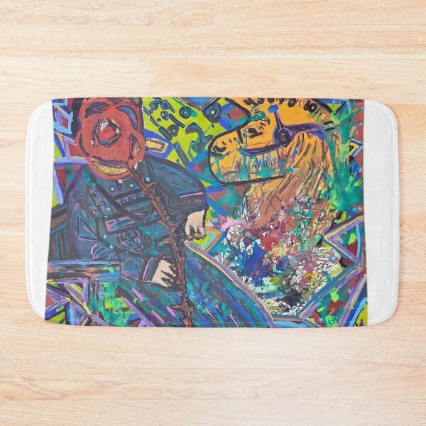 Item preview,  Timeless Bloom | Surreal Grandma & Ticking Clock Art designed and sold by LuxuryApparels.