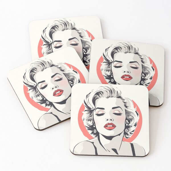 Aperçu de l'œuvre Produits dérivés Pop Art de Marilyn Monroe créée et vendue par yeradoll.