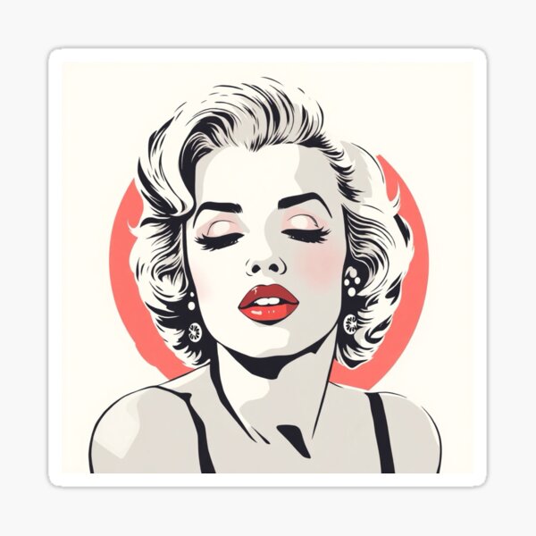 Item preview, Marilyn Monroe Pop Art Merch designed and sold by yeradoll.