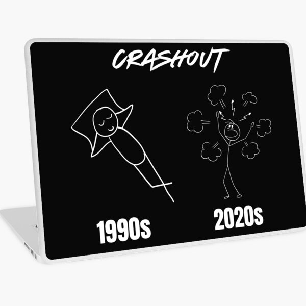 Item preview, I'm About to Crashout 1990s vs 2020s designed and sold by Grace4Evermore.