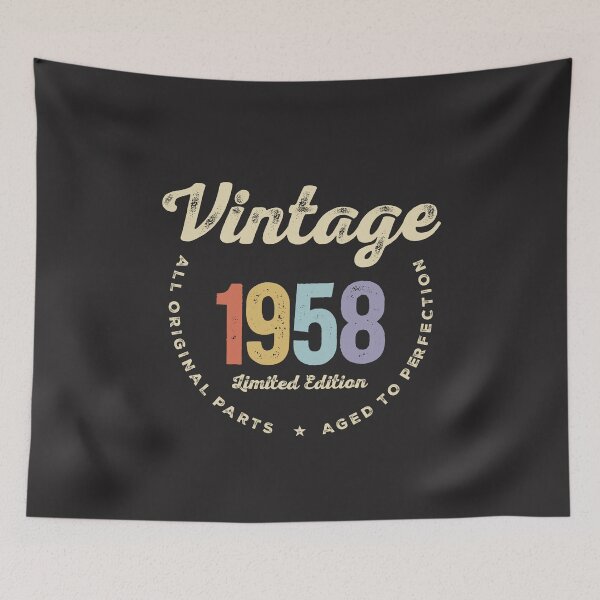 Item preview, Retro Vintage 1958 - 67 Birthday designed and sold by cidolopez.