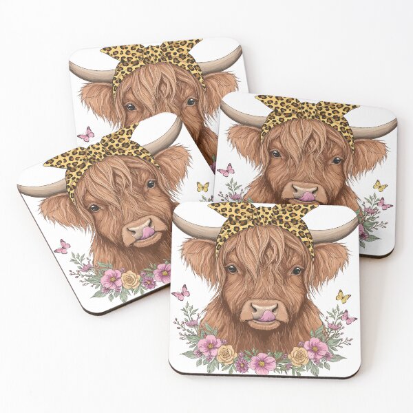 Item preview, Vintage highland cow graphic t-shirt for women, Floral Highland Cow Sublimation, Western Funny Heifer, mama cow designed and sold by rich4Design.