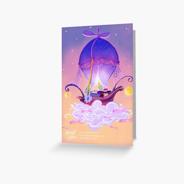 Item preview, Sailing Through the Clouds designed and sold by Happy Lee.
