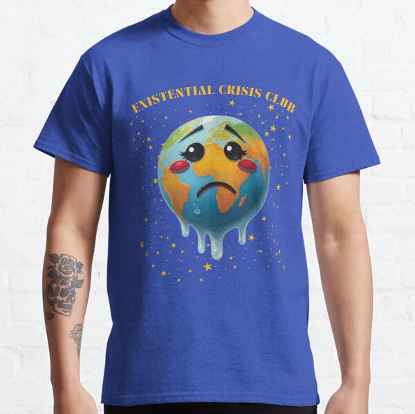 Item preview, Existential Crisis Club - Melting Earth Mood designed and sold by Ari Mun.