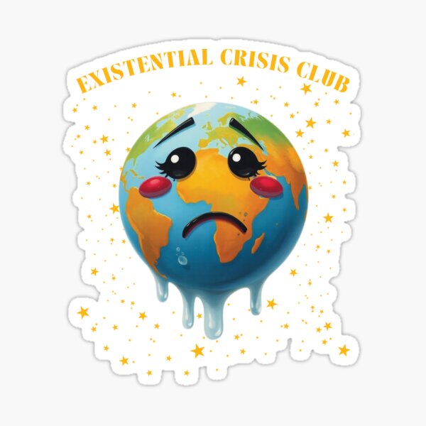 Artikel-Vorschau von Existential Crisis Club - Melting Earth Mood, designt und verkauft von Ari Mun.