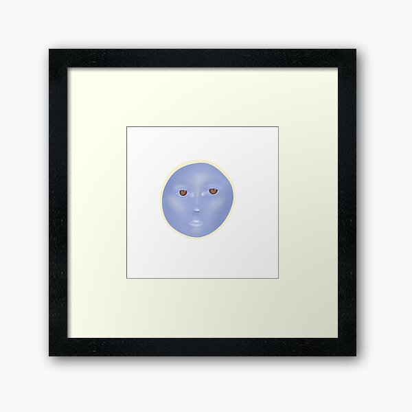 Item preview, blue face designed and sold by pippacore.
