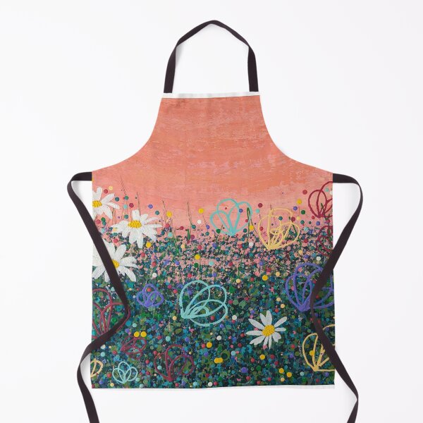 Item preview, Wildflower Disco Disco - Semi abstract floral painting designed and sold by NavySloth-Art.