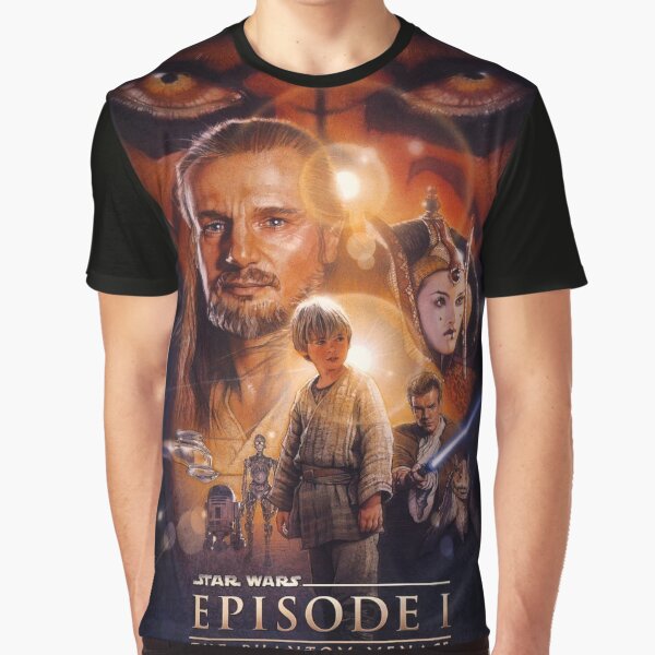 Vista previa del artículo con la obra «Star Wars episodio I la amenaza fantasma», diseñado y vendido por socrazy3.